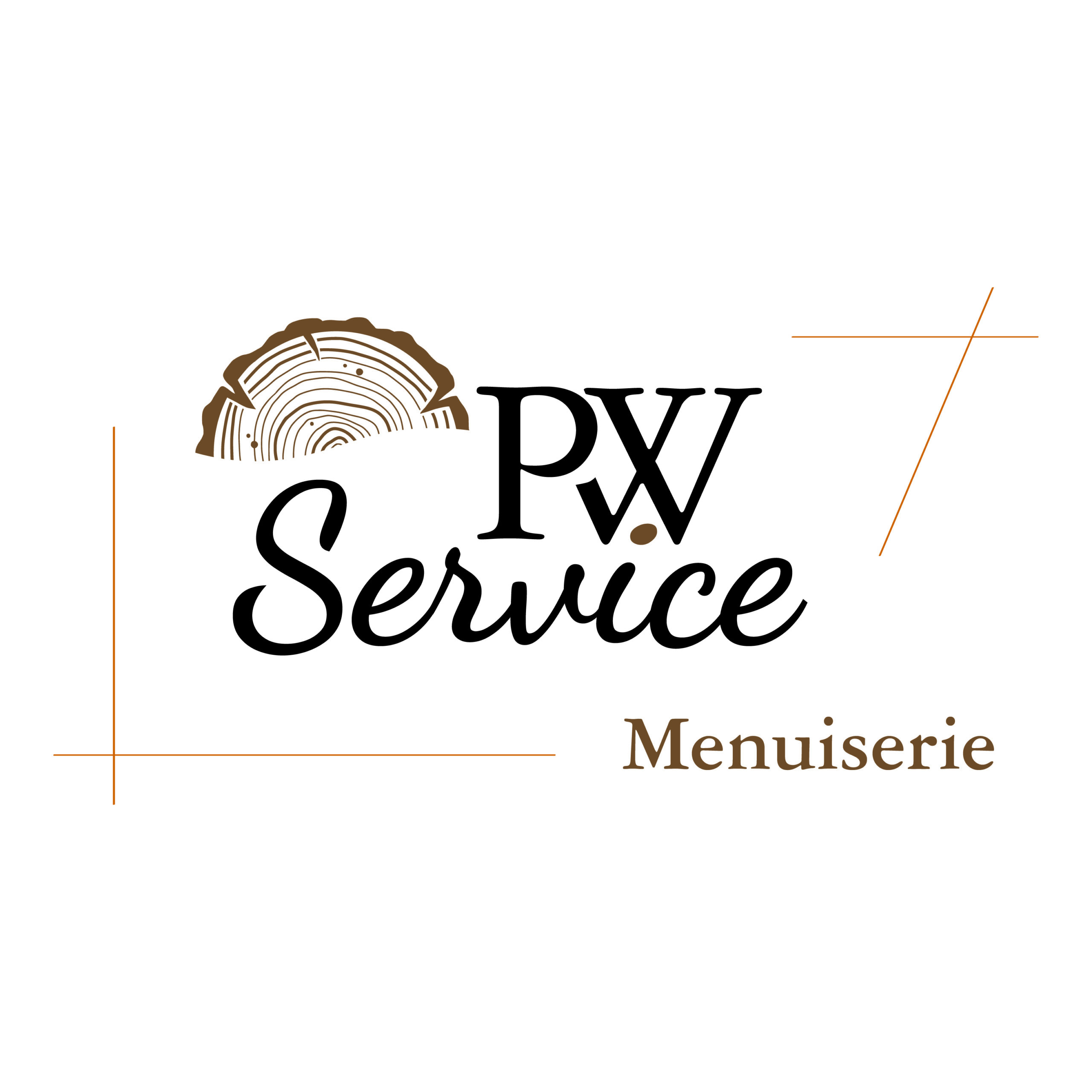 PW SERVICES - Logo graphical activity graphiste moselle